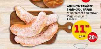 Penny Market Koblihový banánek s krémovou náplní, 75 g nabídka