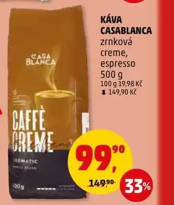 Penny Market Káva casablanca zrnková creme, espresso, 500 g nabídka