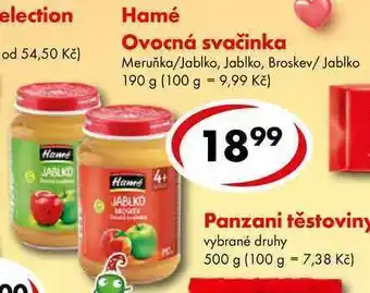 CBA Hamé ovocná svačinka, 190 g nabídka