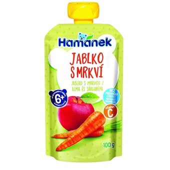 Rohlik.cz Hamánek ovocná kapsička jablko a mrkev nabídka
