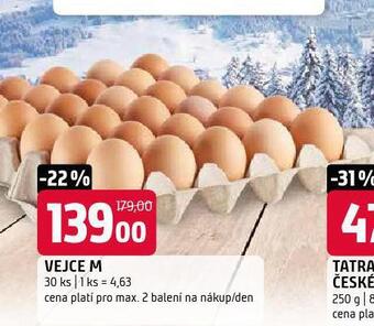 Terno Vejce m 30 ks nabídka