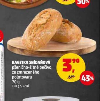 Penny Market Bagetka snídaňová nabídka