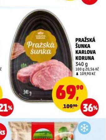 Penny Market Pražská šunka karlova koruna nabídka