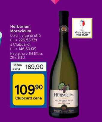 Tesco Herbarium moravicum 0,75 l nabídka