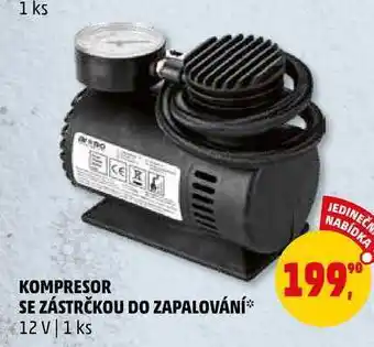 Penny Market Kompresor se zástrčkou do zapalování 12 v, 1 ks nabídka