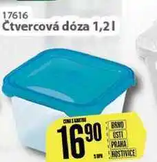 Tamda Foods Čtvercová dóza 1,21 nabídka