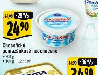 Albert Choceňské pomazánkové neochucené nabídka