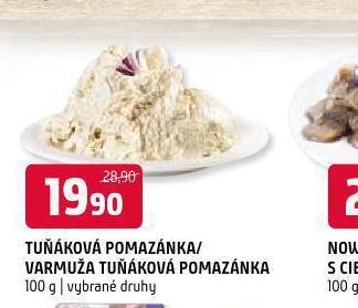 Terno Tuňáková pomazánka nabídka
