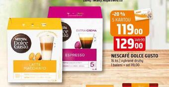 Terno Nescafé dolce gusto nabídka