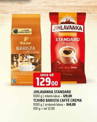 Terno Jihlavanka standard mletá káva nabídka