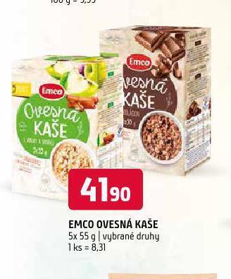 Terno Emco ovesná kaše nabídka