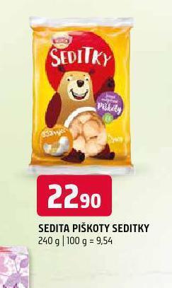 Terno Sedita piškoty seditky nabídka