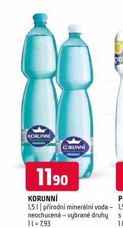 Terno Korunní přírodní nabídka