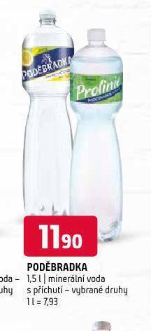 Terno Poděbradka s příchutí nabídka