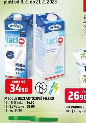 Terno Meggle bezlaktózové mléko 1,5% nabídka