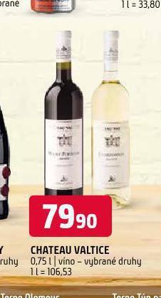 Terno Chateau valtice nabídka