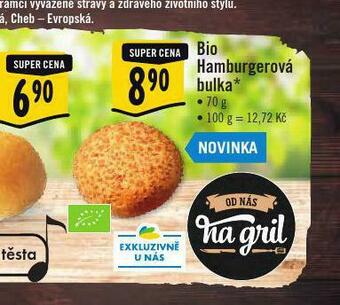 Albert Bio hamburgerová bulka nabídka