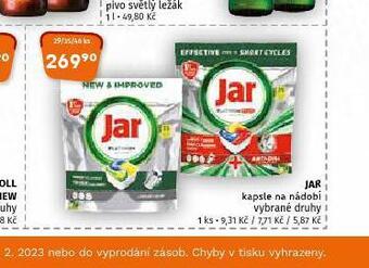 Terno Jar kapsle na nádobí nabídka