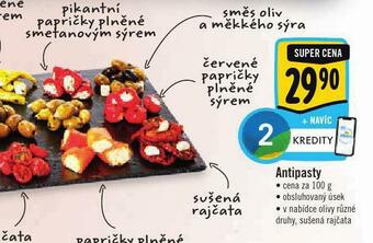 Albert Antipasti nabídka