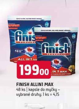 Terno Finish allin1 max kapsle do myčky nabídka