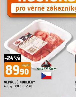 Terno Vepřové nudličky nabídka