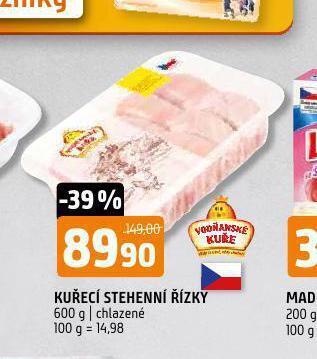Terno Kuřecí stehenní řízky nabídka