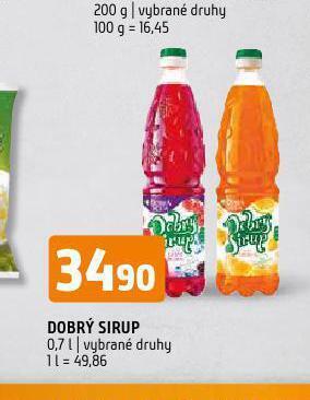 Terno Dobrý sirup nabídka