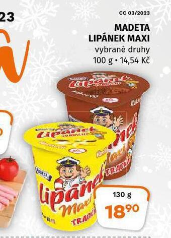 Terno Madeta lipánek maxi nabídka