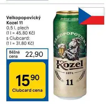 Tesco Velkopopovický kozel 11 0.5 i nabídka