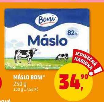 Penny Market Máslo boni, 250 g nabídka