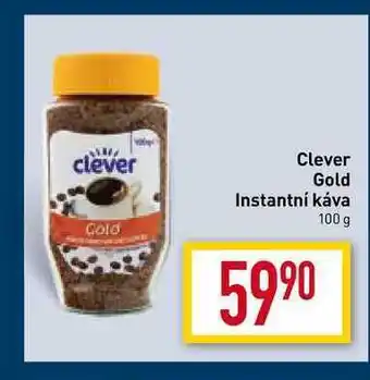 Billa Clever gold instantní káva 100 g nabídka