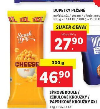 Lidl Sýrové koule nabídka