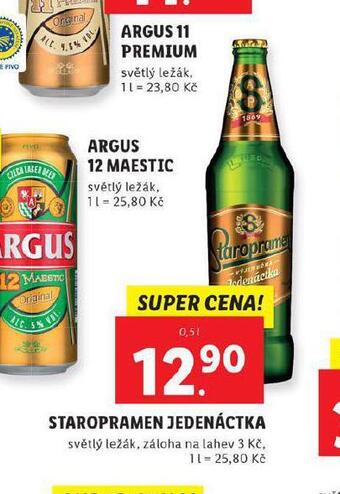 Lidl Pivo staropramen nabídka