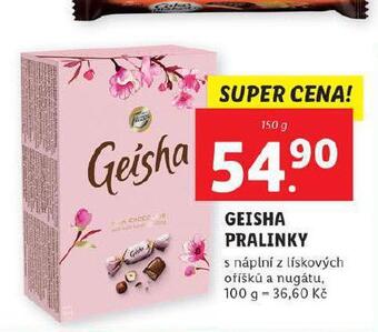 Lidl Geisha pralinky nabídka