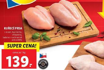 Lidl Kuřecí prsa nabídka