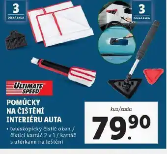 Lidl Pomůcky na čištění interiéru auta nabídka