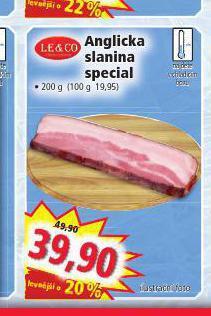 Norma Anglická slanina nabídka
