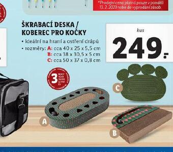 Lidl Koberec pro kočky nabídka