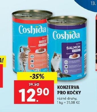Lidl Konzerva pro kočky nabídka