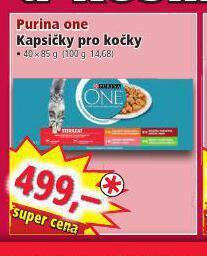 Norma Purina one kapsičky pro kočky nabídka