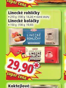 Norma Linecké koláčky nabídka