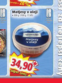 Norma Matjesy v oleji nabídka