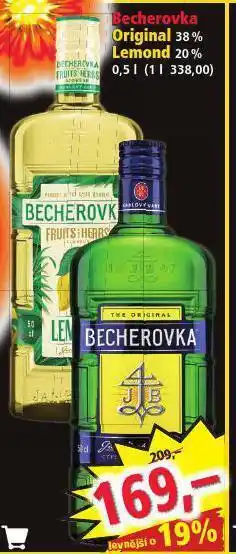 Norma Becherovka lemond nabídka
