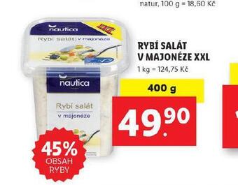 Lidl Rybí salát v majonéze nabídka