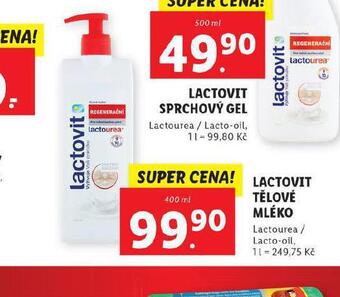 Lidl Lactovit tělové mléko nabídka