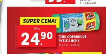Lidl Fino odpadkové pytle nabídka