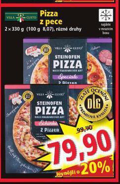 Norma Pizza z pece nabídka