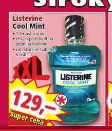 Norma Listerine ústní voda nabídka
