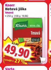 Norma Knorr hotová jíška nabídka