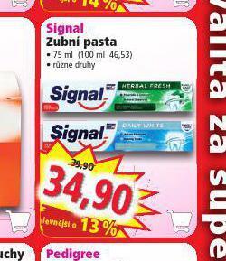 Norma Signal zubní pasta nabídka